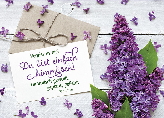 Bild: 9783863387143 | Du bist ein Geschenk des Himmels! | 24 Komplimente und liebe Worte