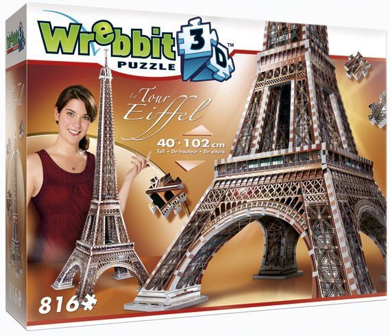 Cover: 665541020094 | Eiffelturm 3D (Puzzle) | Spiel | In Spielebox | 2013 | Wrebbit