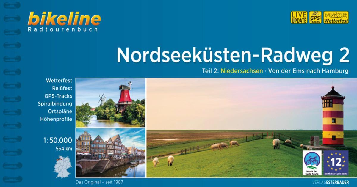Cover: 9783850009744 | Nordseeküsten-Radweg. 1:75000 / Nordseeküsten-Radweg 2 | Verlag | Buch