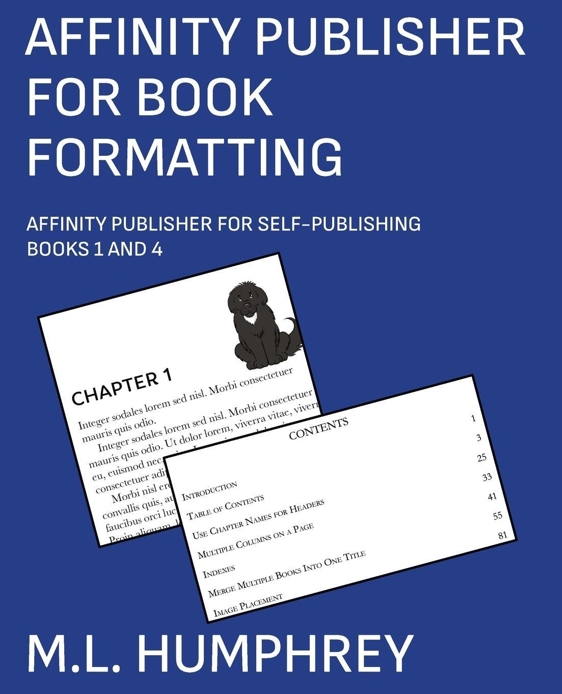 Cover: 9781637440742 | Affinity Publisher for Book Formatting | M. L. Humphrey | Taschenbuch