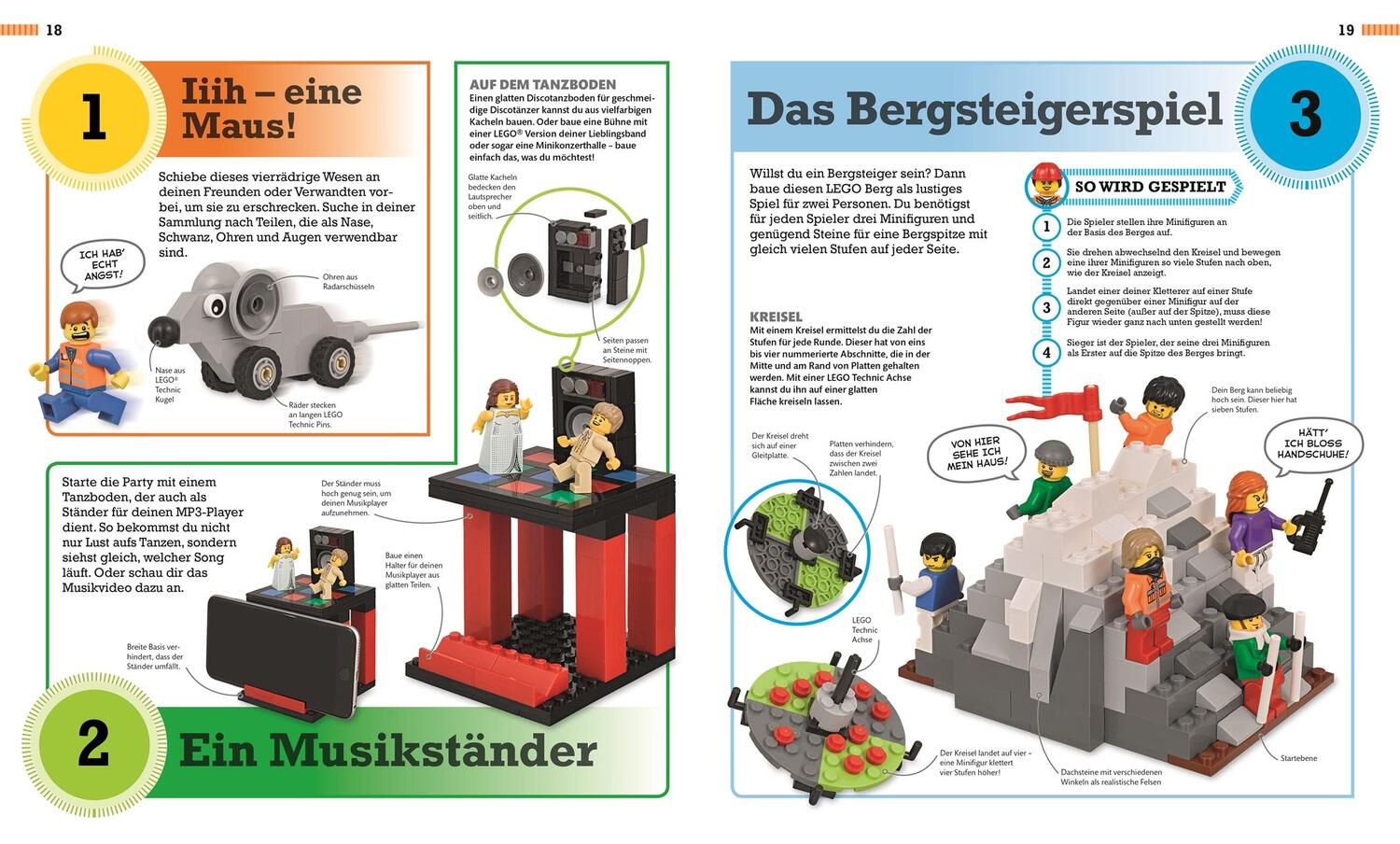 Bild: 9783831032495 | 365 Ideen für deine LEGO® Steine | Jeden Tag LEGO Spass | Simon Hugo
