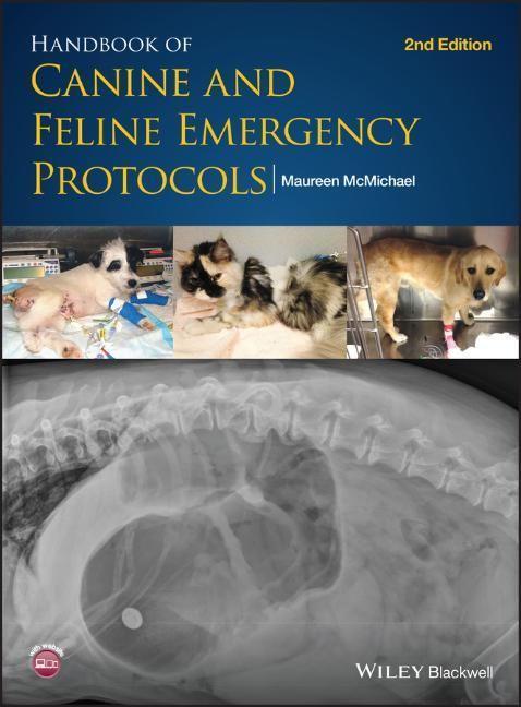 Cover: 9781118559031 | Handbook of Canine and Feline Emergency Protocols | Maureen Mcmichael