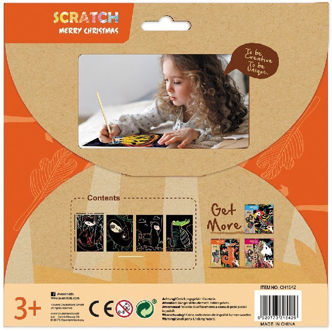 Cover: 6920773315429 | Scratch Magic Animals | Stück | In Pappkarton | Deutsch | 2019