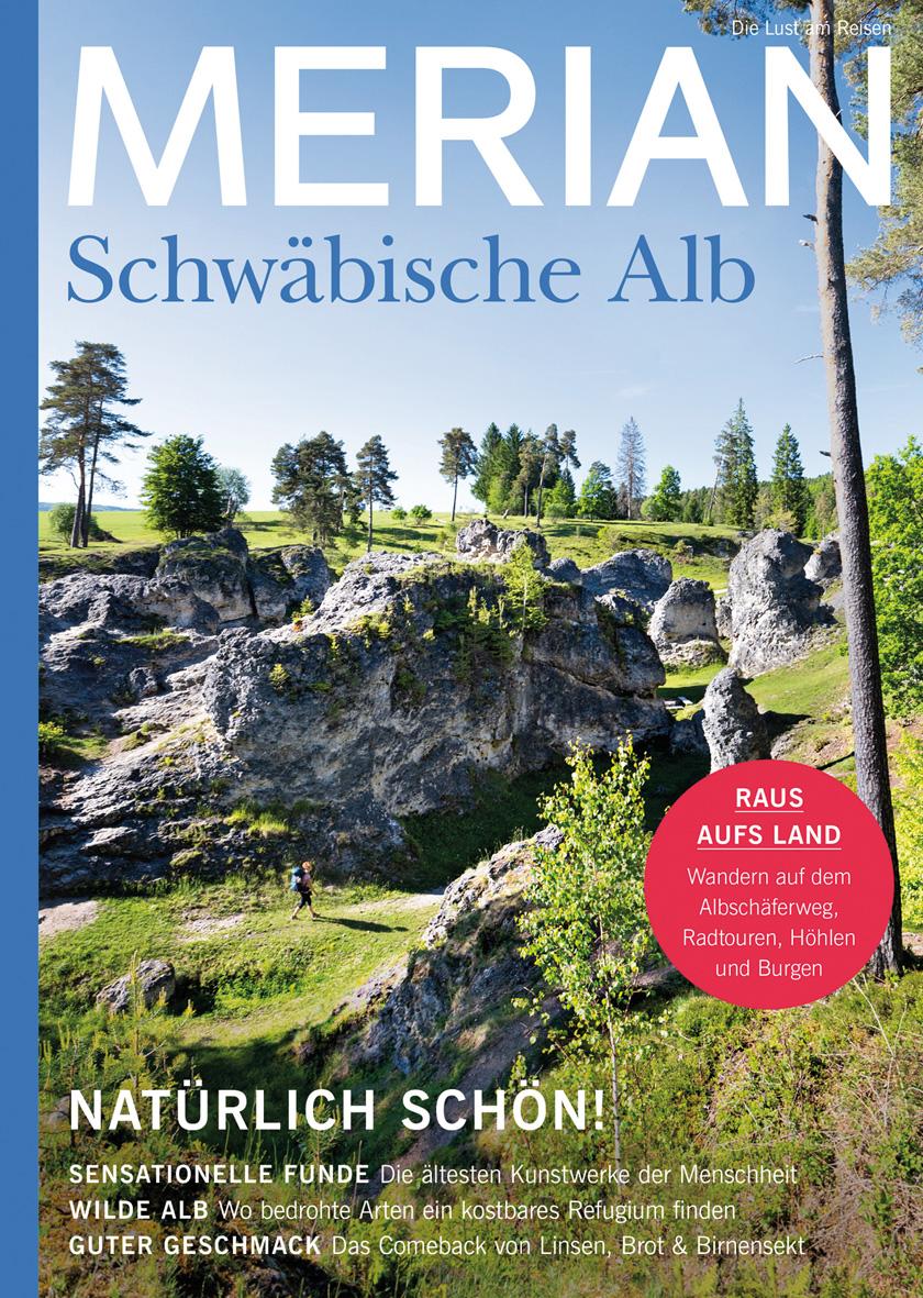 Cover: 9783834233264 | MERIAN Magazin Schwäbische Alb 1/22 | Jahreszeiten Verlag | Buch