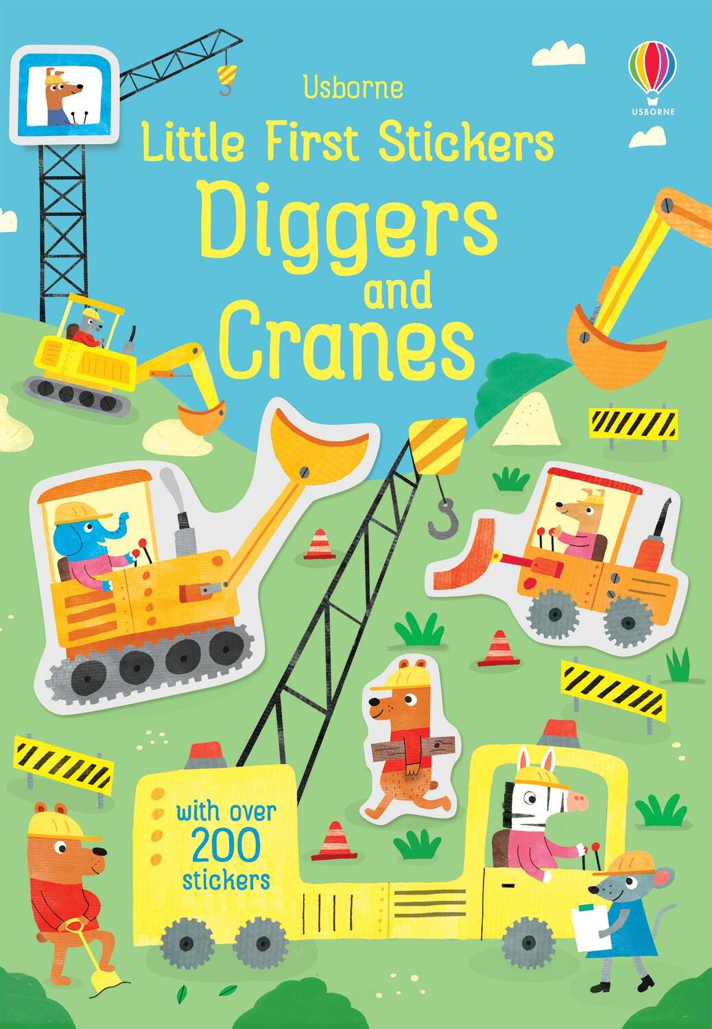 Cover: 9781474952255 | Little First Stickers Diggers and Cranes | Hannah Watson | Taschenbuch