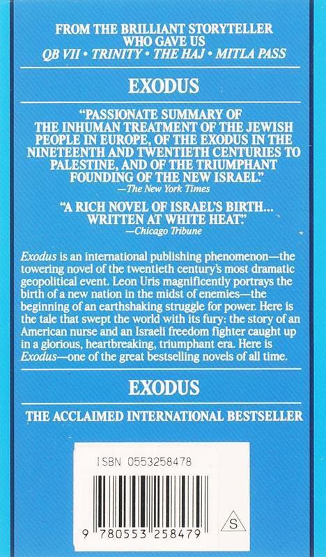 Rückseite: 9780553258479 | Exodus: A Novel of Israel | Leon Uris | Taschenbuch | Englisch | 2006