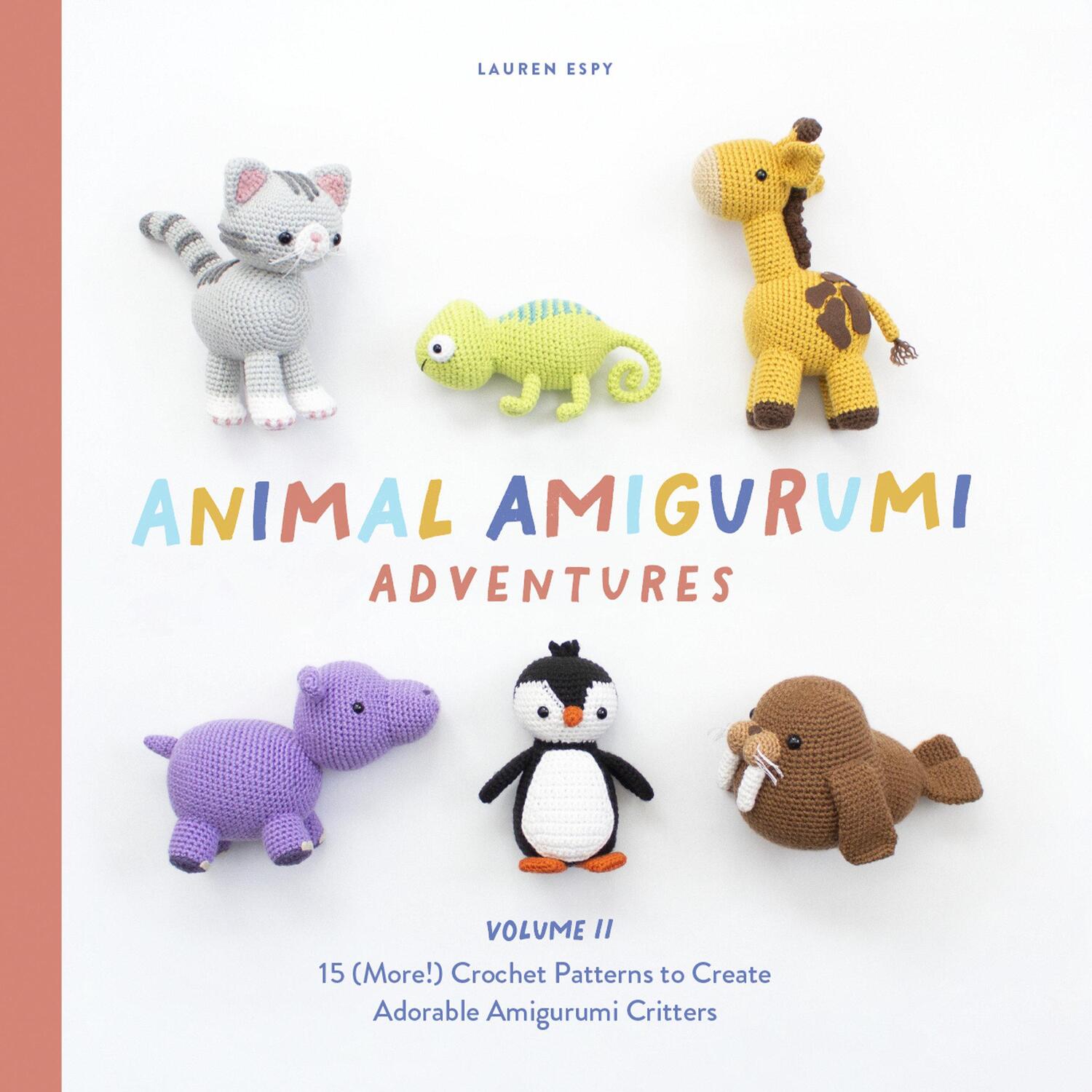 Cover: 9781950968954 | Animal Amigurumi Adventures Vol. 2: 15 (More!) Crochet Patterns to...