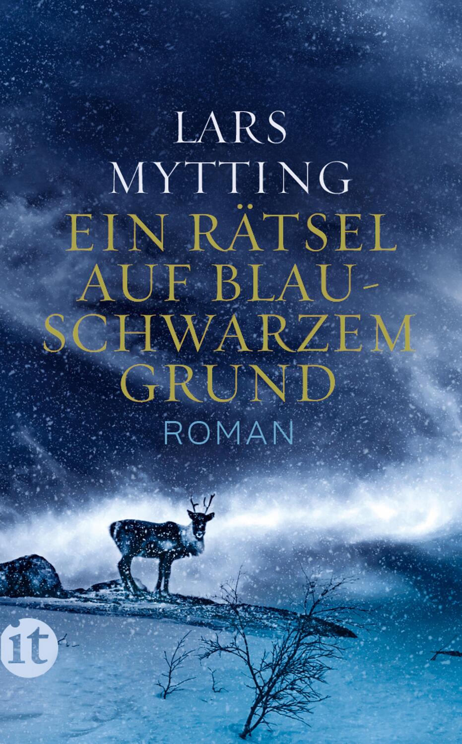 Cover: 9783458682516 | Ein Rätsel auf blauschwarzem Grund | Roman | Lars Mytting | Buch