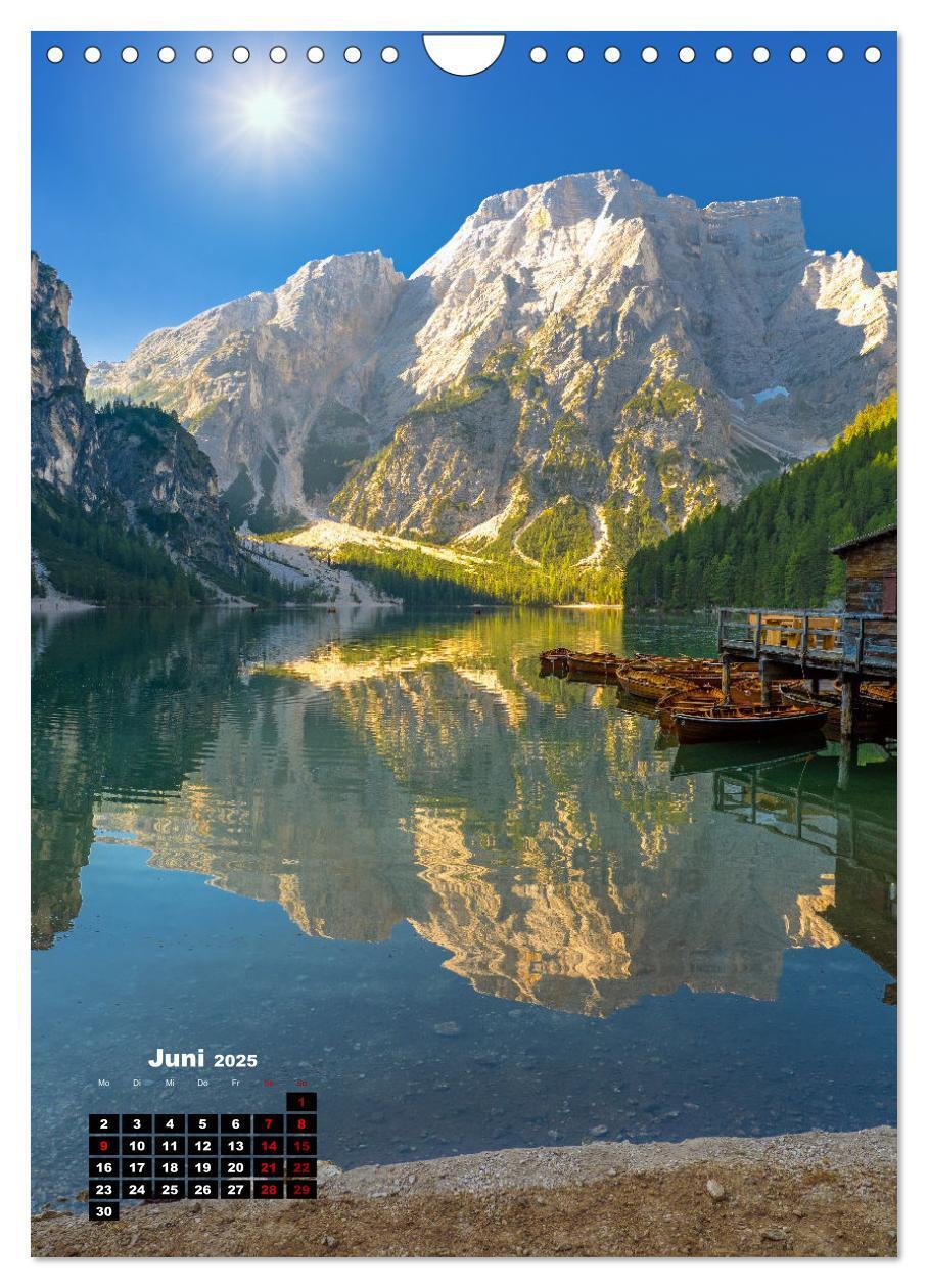 Bild: 9783435904167 | Südtirol, das Wanderparadies (Wandkalender 2025 DIN A4 hoch),...