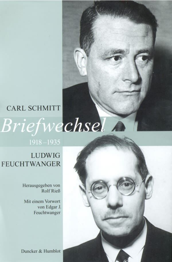 Cover: 9783428124480 | Briefwechsel 1918-1935 | Carl Schmitt (u. a.) | Taschenbuch | 447 S.