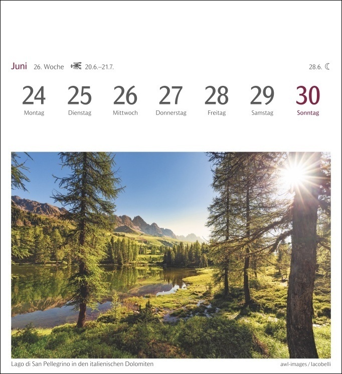 Bild: 9783840031168 | Lichtblicke Postkartenkalender. Kalender zum Aufstellen oder...
