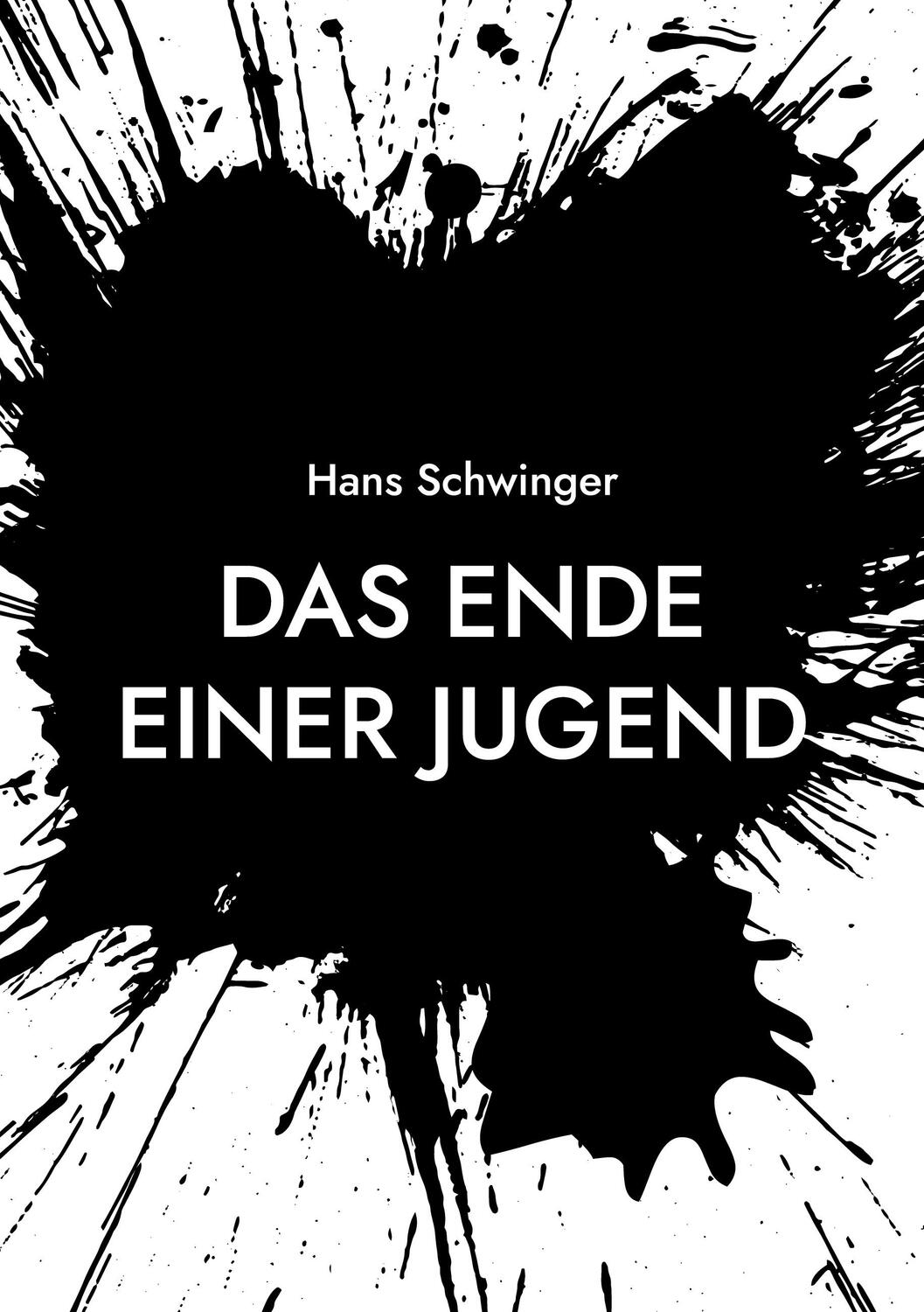 Cover: 9783754346082 | Das Ende einer Jugend | Hans Schwinger | Taschenbuch | Paperback