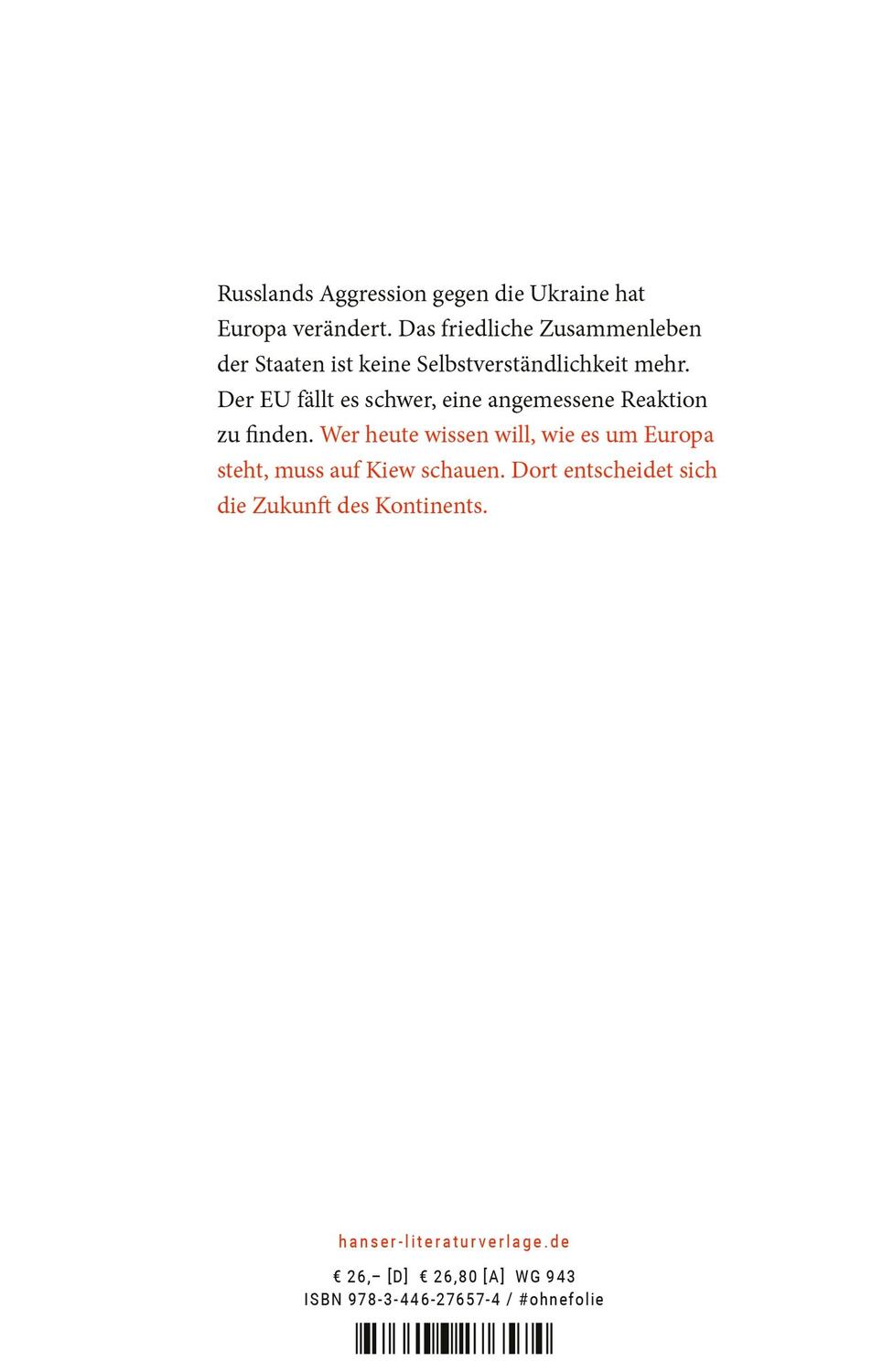 Bild: 9783446276574 | Entscheidung in Kiew | Karl Schlögel | Buch | 380 S. | Deutsch | 2022