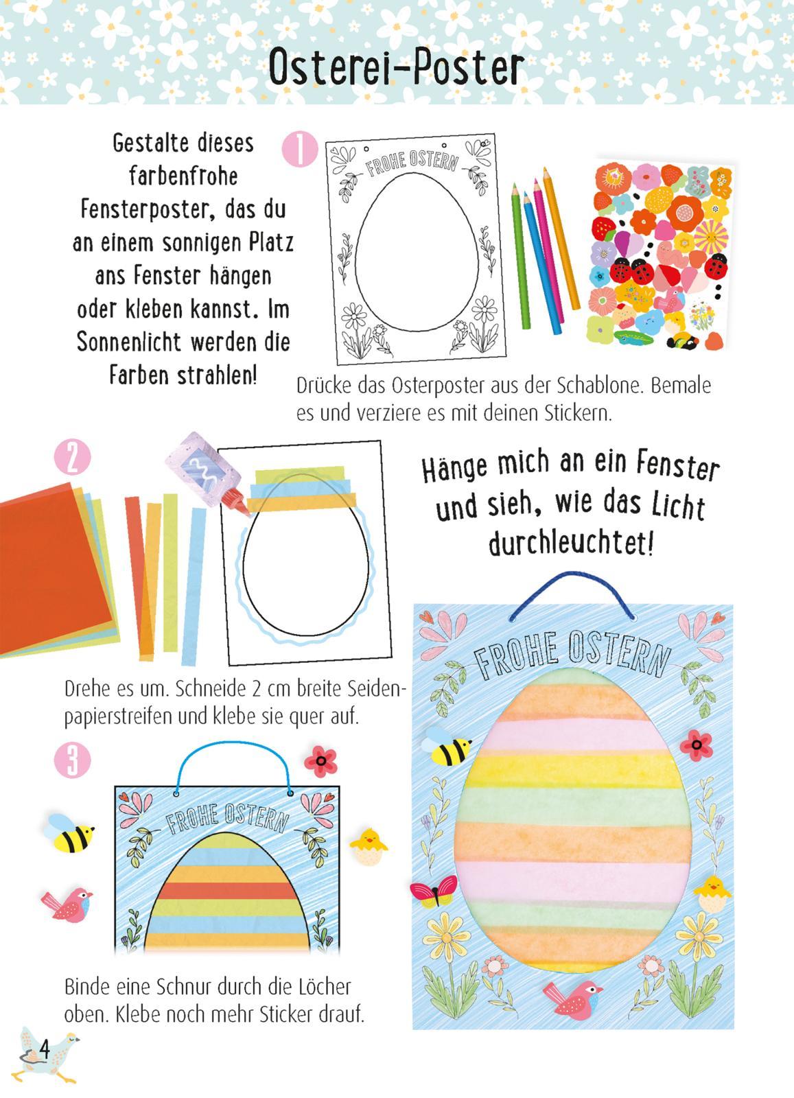 Bild: 9783551192332 | Bastelset für Kinder: Kreatives Bastelset: Ostern | Anton Poitier