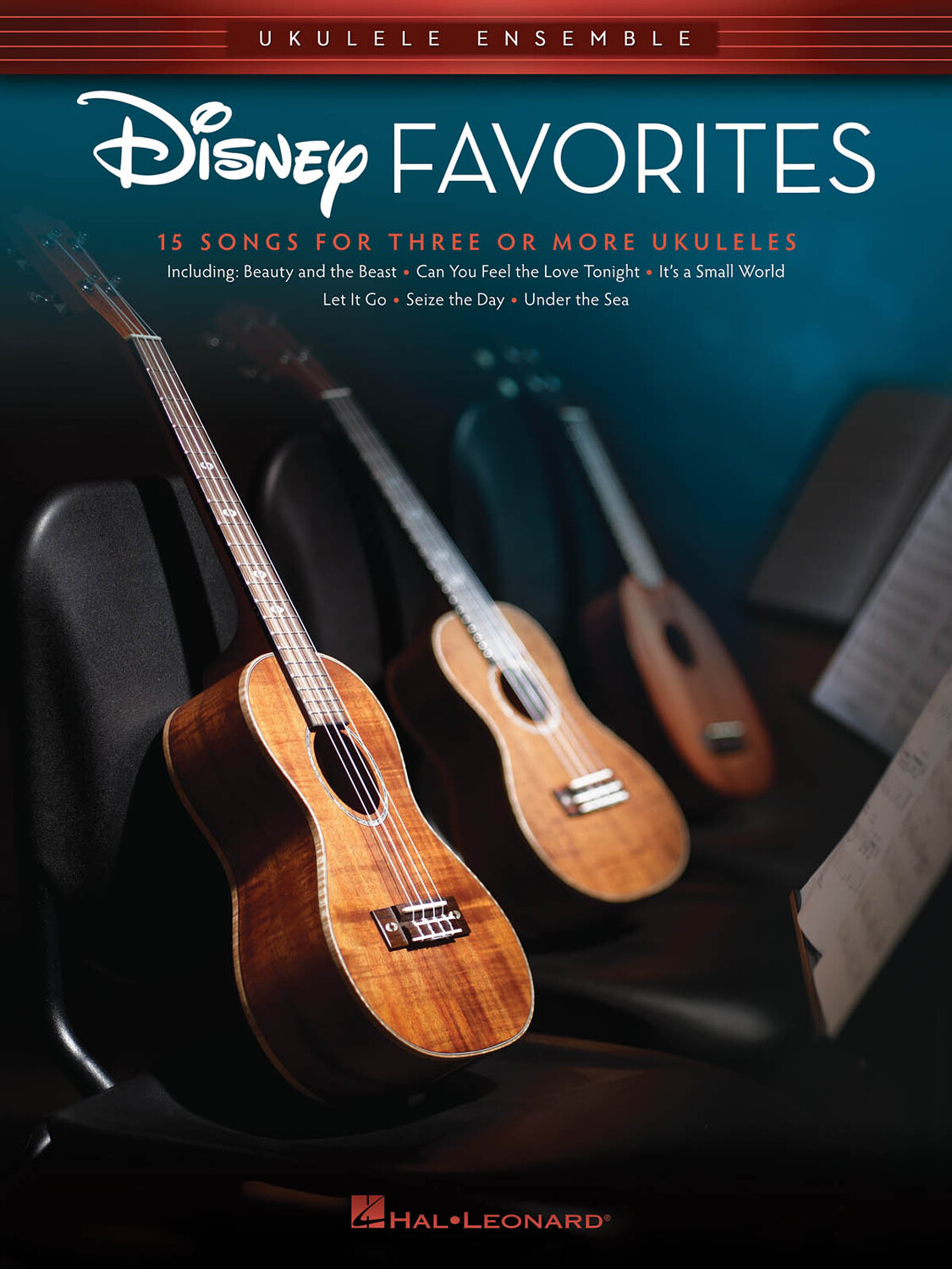 Cover: 888680756109 | Disney Favorites | Ukulele Ensembles Early Intermediate | Buch | 2018