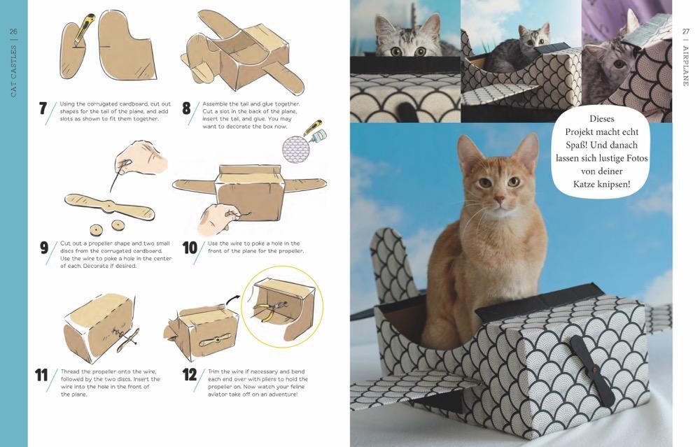Bild: 9783838837284 | Katzenkisten | 20 kreative DIY-Ideen aus Pappe | Carin Oliver | Buch
