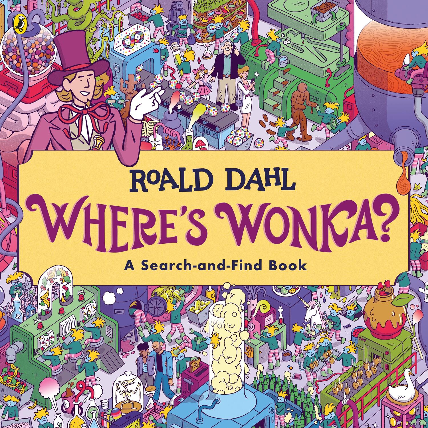 Cover: 9780241619001 | Where's Wonka?: A Search-and-Find Book | Roald Dahl | Taschenbuch