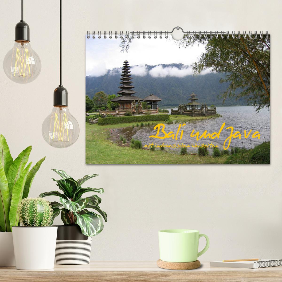 Bild: 9783435790715 | Bali und Java ~ mit indonesischen Weisheiten (Wandkalender 2025 DIN...