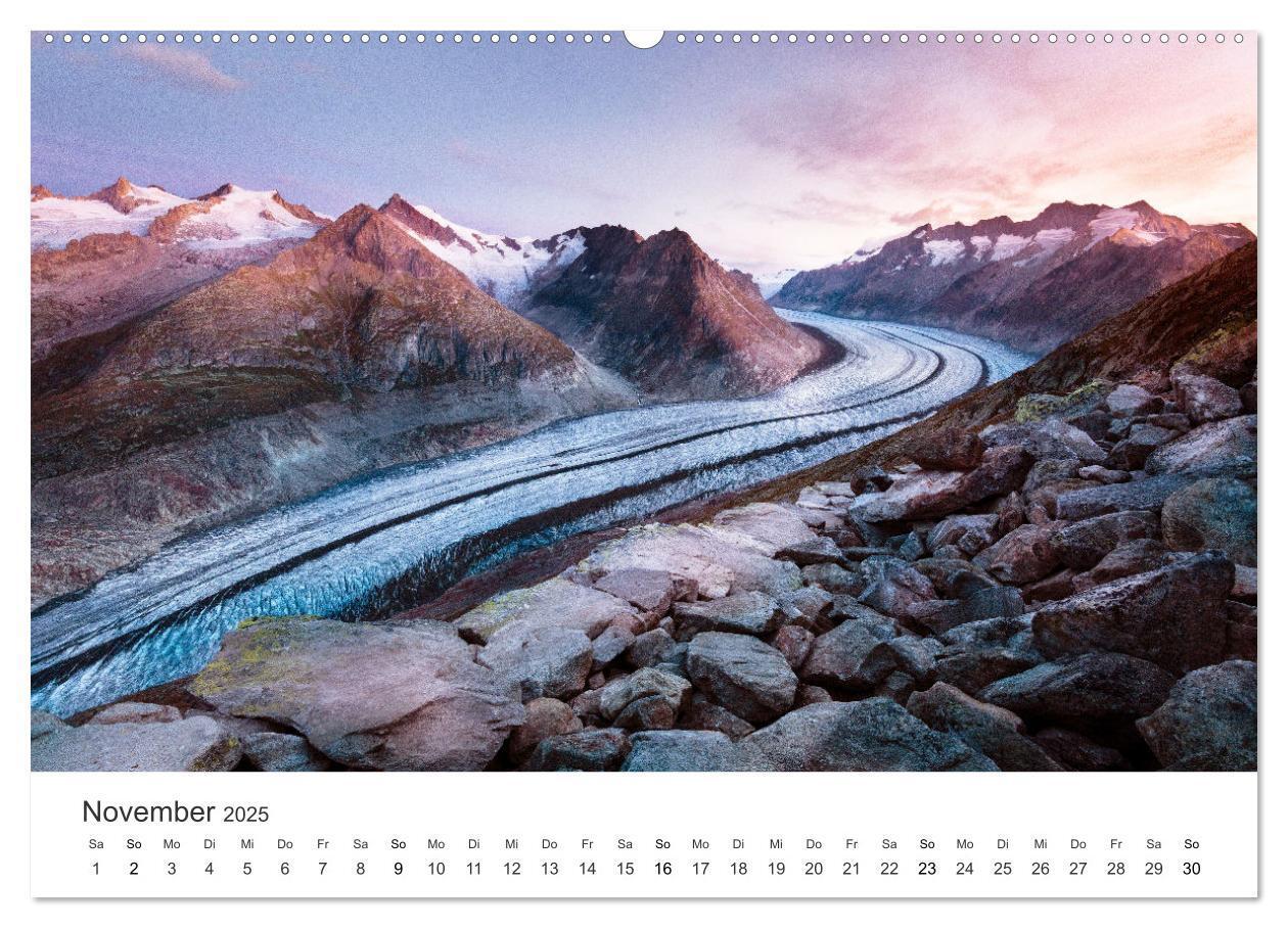 Bild: 9783435054862 | Schweiz - die Bergidylle (Wandkalender 2025 DIN A2 quer), CALVENDO...