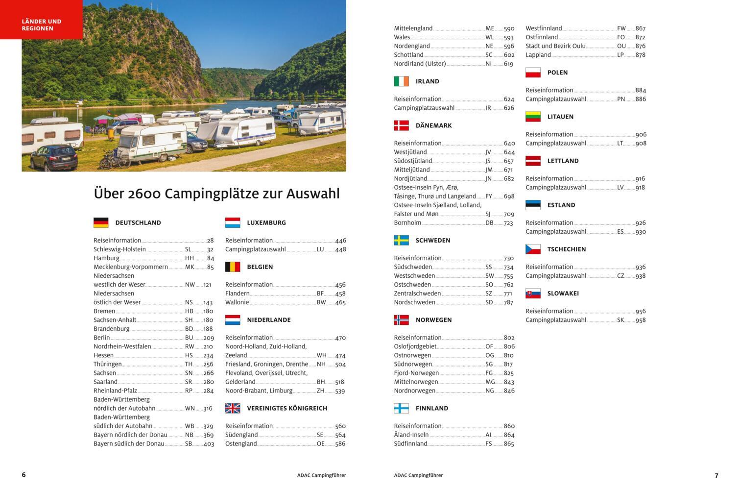 Bild: 9783986450786 | ADAC Campingführer Deutschland/Nordeuropa 2024 | Taschenbuch | Deutsch