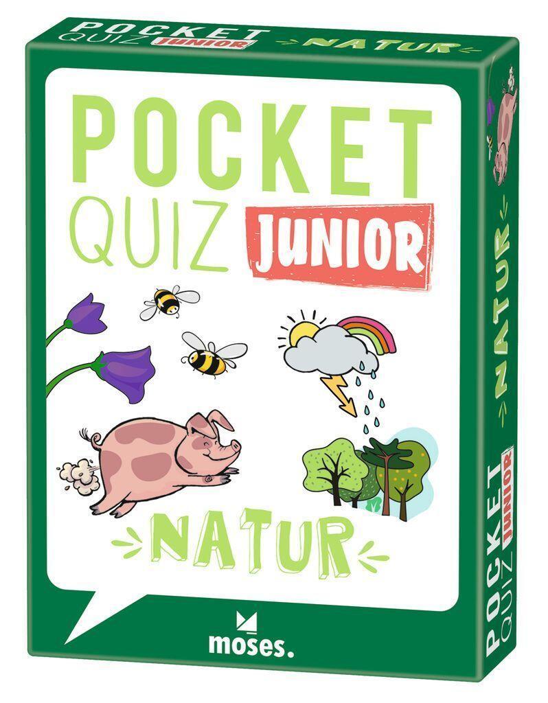 Cover: 9783964551887 | Pocket Quiz junior Natur | Jürgen Winzer (u. a.) | Spiel | Deutsch