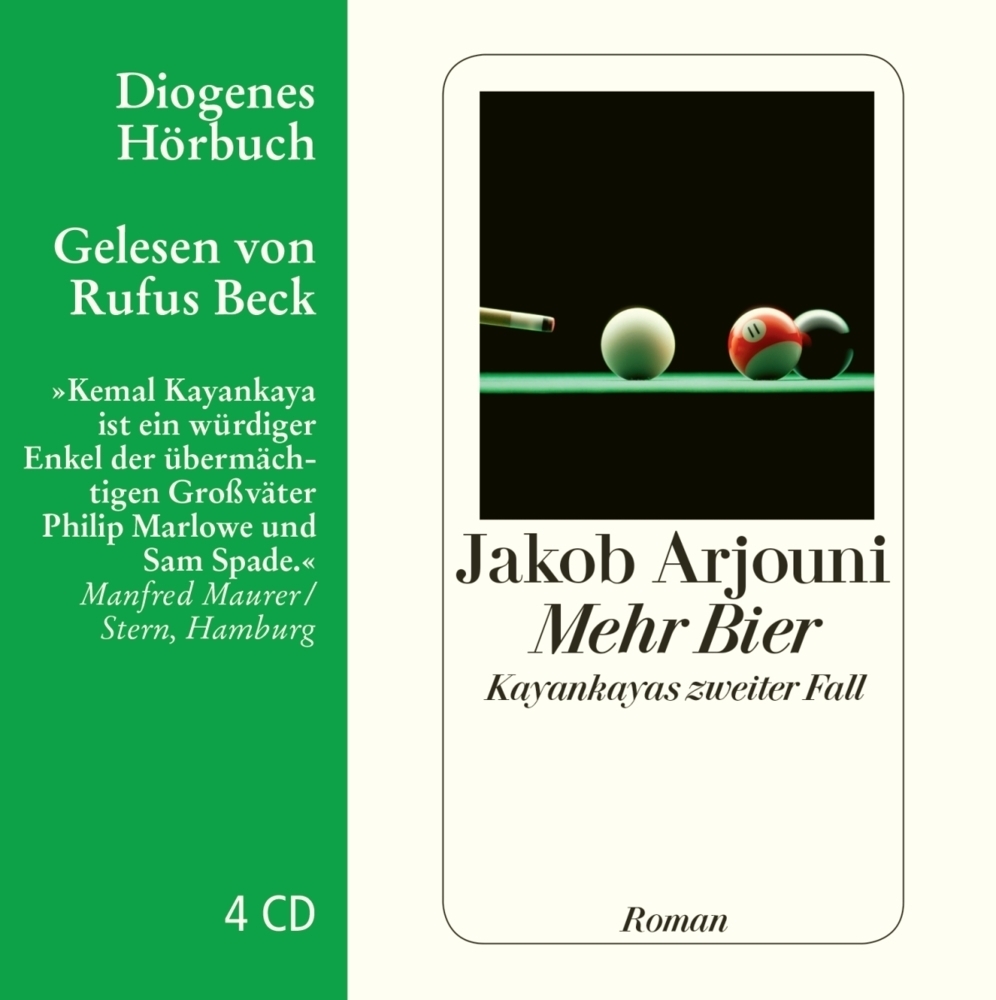 Cover: 9783257803471 | Mehr Bier, 4 Audio-CD | Kayankayas zweiter Fall | Jakob Arjouni | CD