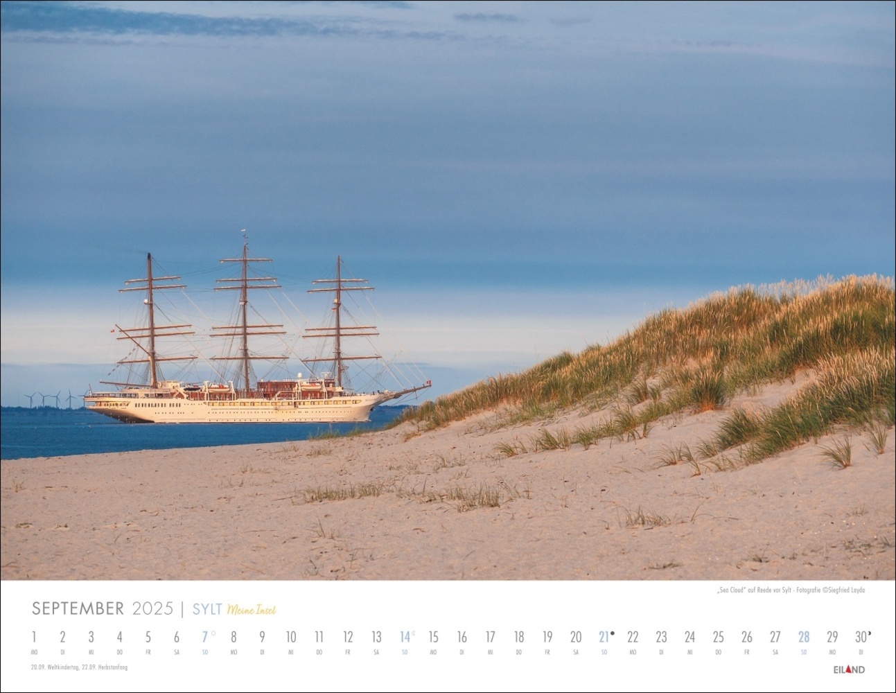 Bild: 9783964023537 | Sylt - Meine Insel Kalender 2025 | Kalender | Spiralbindung | 13 S.