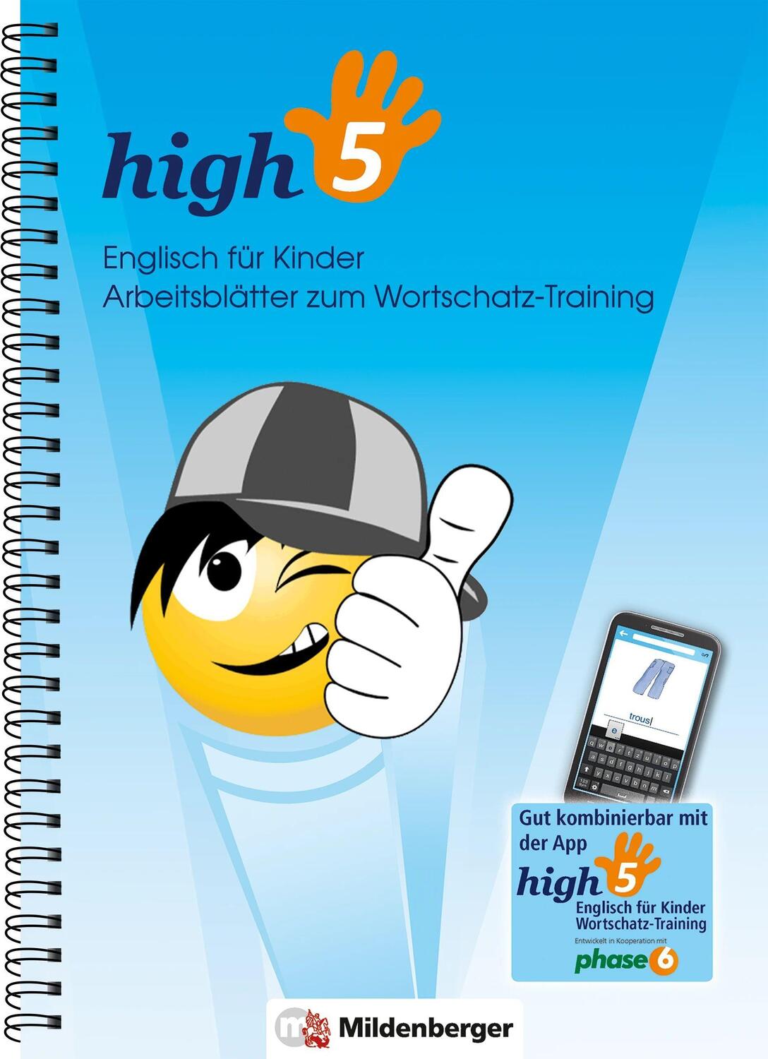Cover: 9783619491209 | high5: Englisch für Kinder | Arbeitsblätter zum Wortschatz-Training