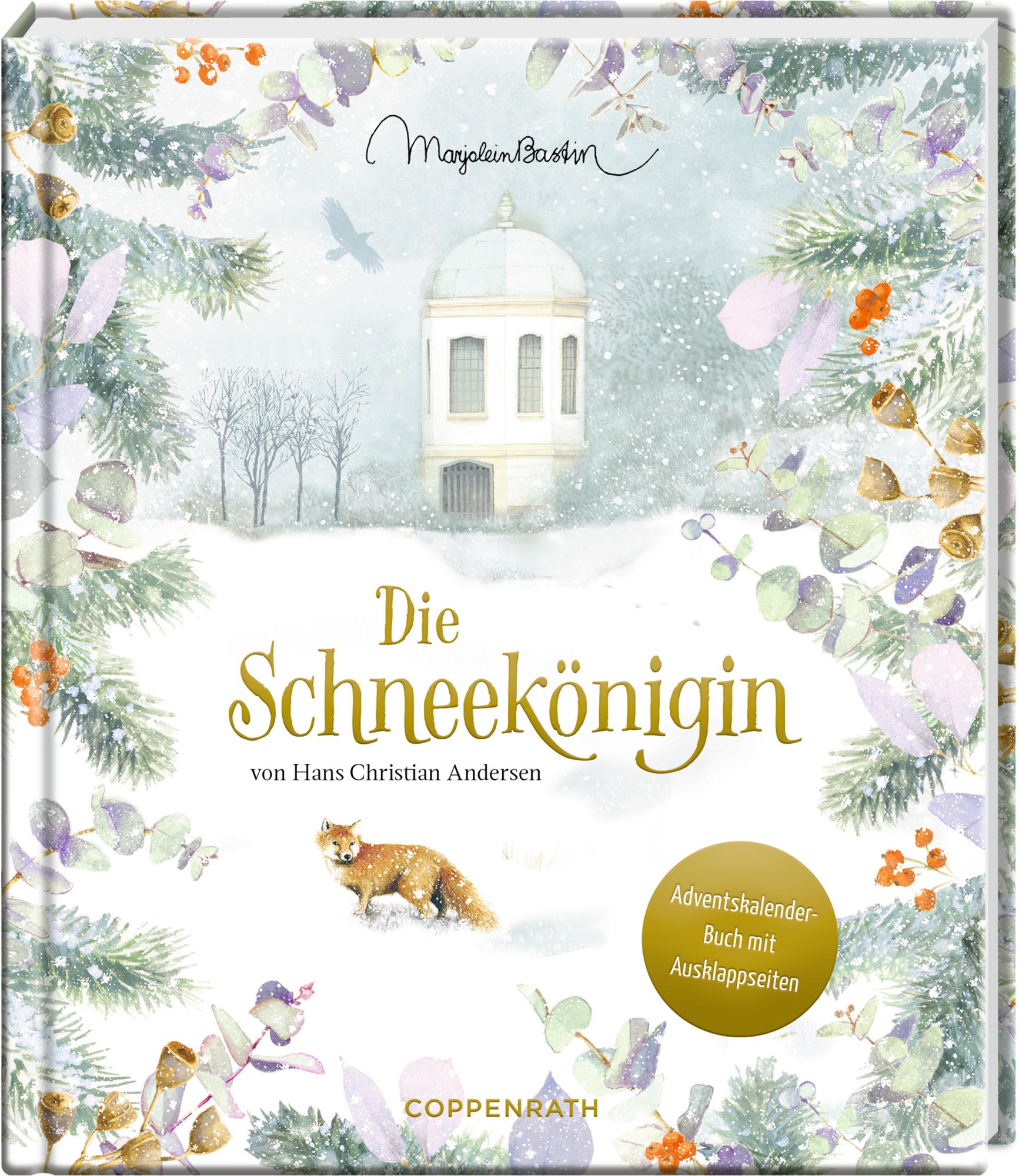 Cover: 9783649648642 | Die Schneekönigin | Adventskalenderbuch mit Ausklappseiten | Andersen