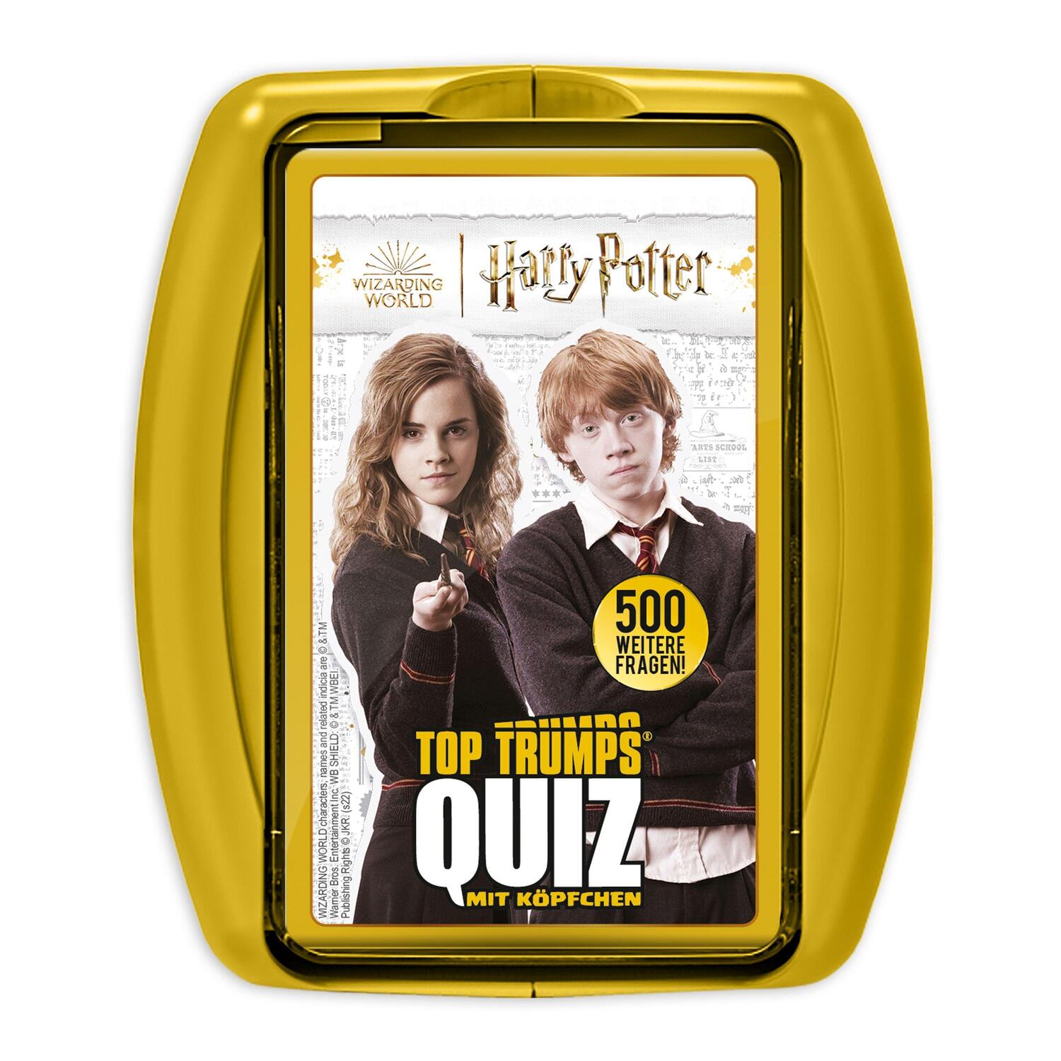 Cover: 4035576064077 | Quiz Harry Potter Hogwarts | Spiel | Brettspiel | Deutsch | 2022