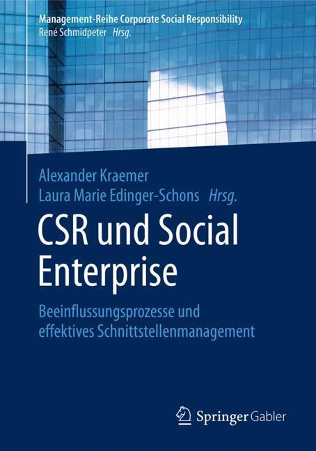 Cover: 9783662555903 | CSR und Social Enterprise | Laura Marie Edinger-Schons (u. a.) | Buch