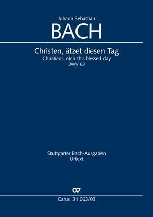 Cover: 9790007043674 | Christen, ätzet diesen Tag (Klavierauszug) | Johann Sebastian Bach