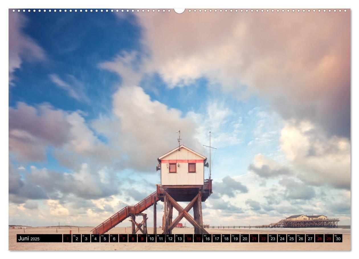 Bild: 9783435218455 | Sankt Peter Ording Sandstrand (Wandkalender 2025 DIN A2 quer),...