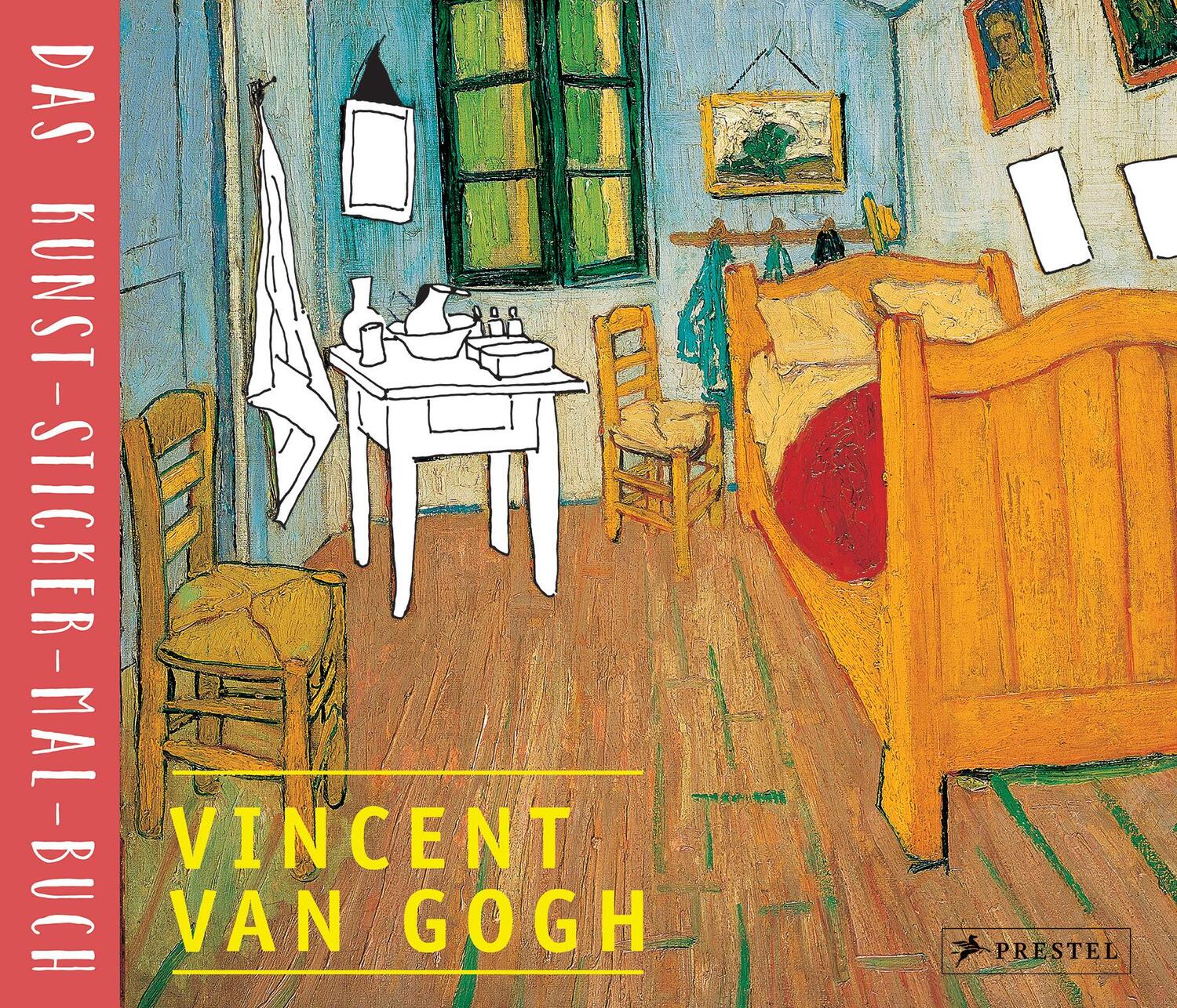Cover: 9783791373423 | Vincent van Gogh | Das Kunst-Sticker-Mal-Buch | Annette Roeder | 32 S.