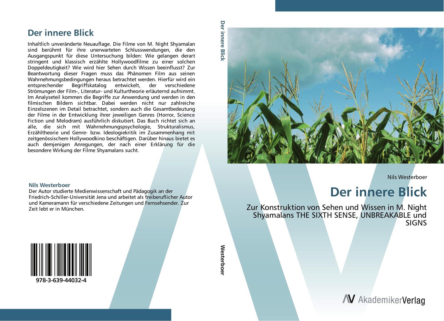 Cover: 9783639440324 | Der innere Blick | Nils Westerboer | Taschenbuch | Paperback | 132 S.
