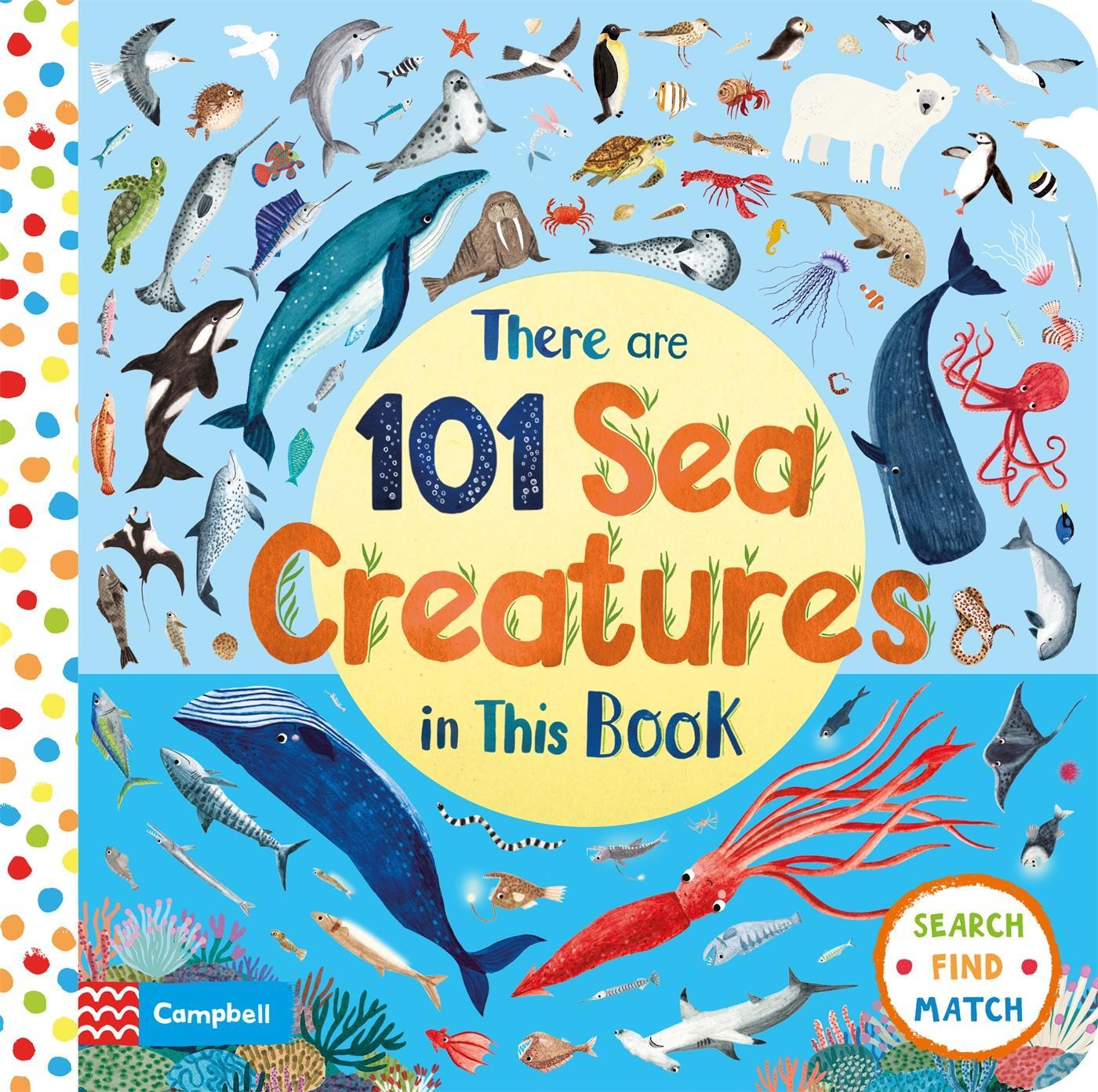 Cover: 9781529010367 | There Are 101 Sea Creatures in This Book | Campbell Books | Buch