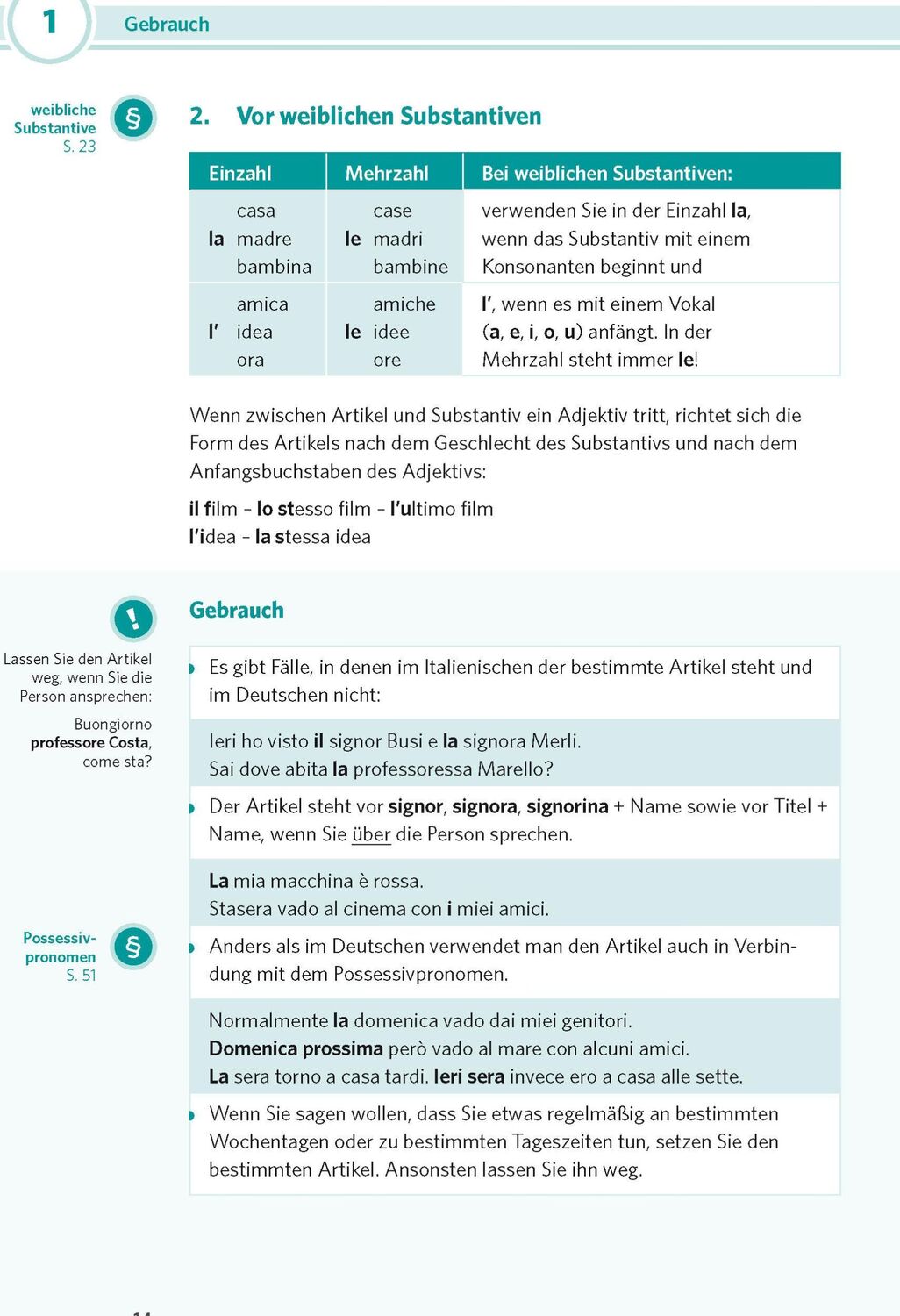 Bild: 9783125660021 | PONS Praxis-Grammatik Italienisch | Taschenbuch | 304 S. | Deutsch