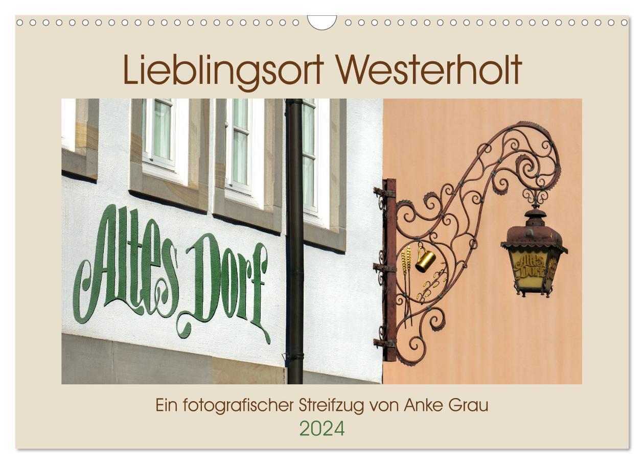 Cover: 9783675502727 | Lieblingsort Westerholt (Wandkalender 2024 DIN A3 quer), CALVENDO...