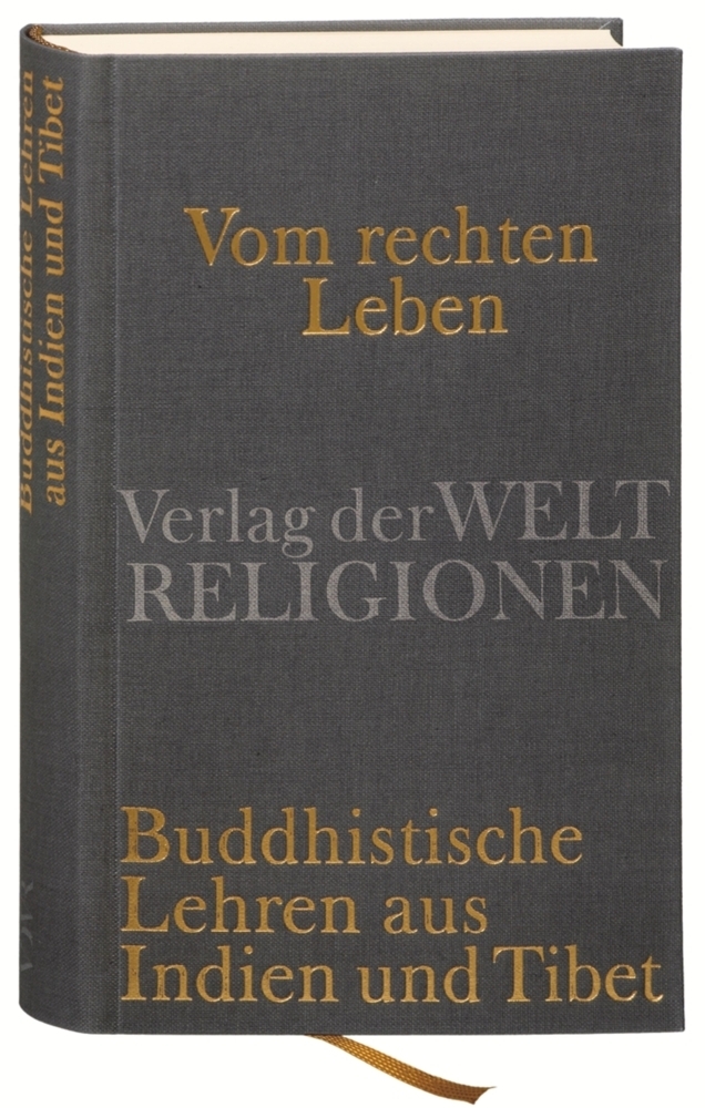 Cover: 9783458700036 | Vom rechten Leben | Buddhistische Lehren aus Indien und Tibet | Hahn