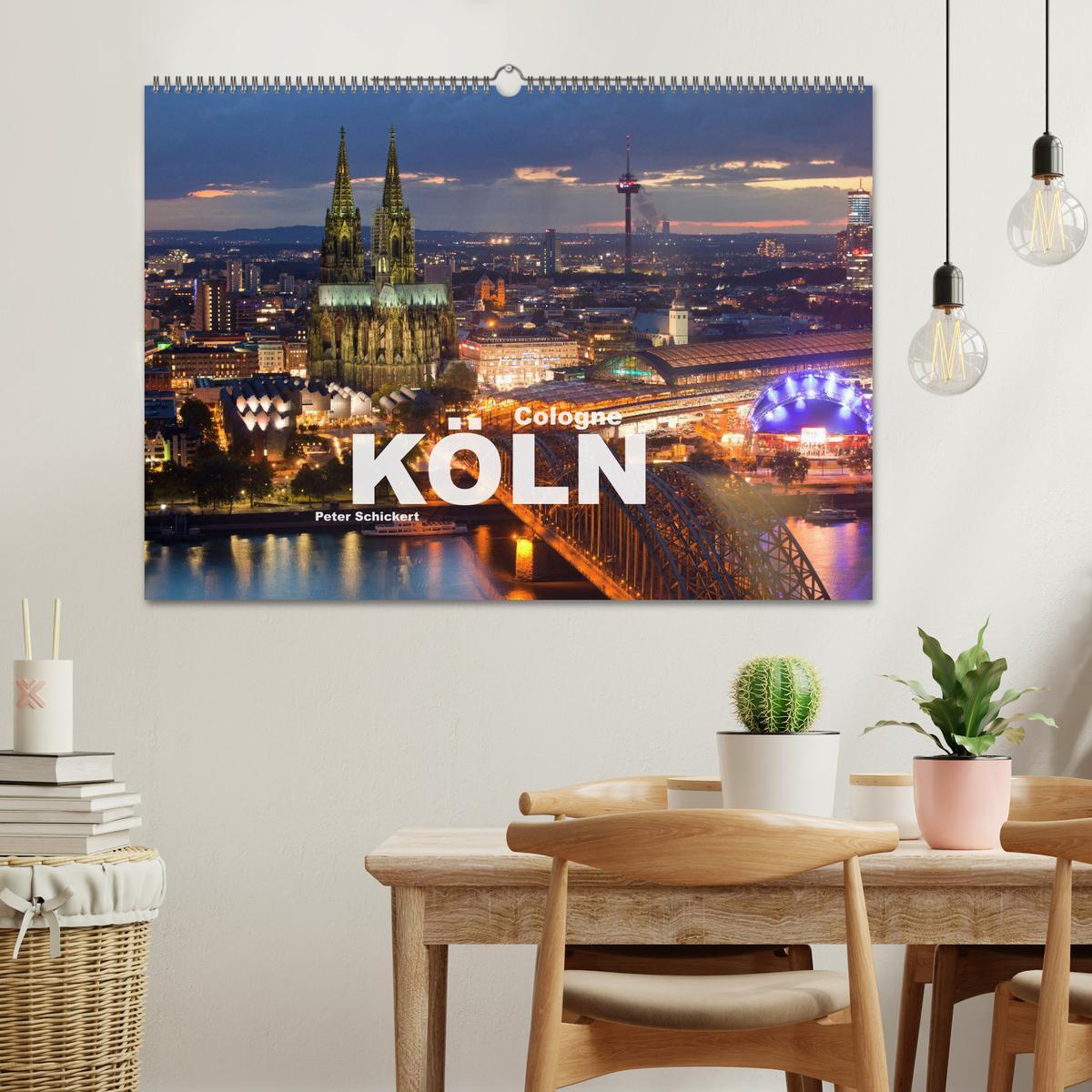 Bild: 9783383847936 | Cologne - Köln (Wandkalender 2025 DIN A2 quer), CALVENDO...