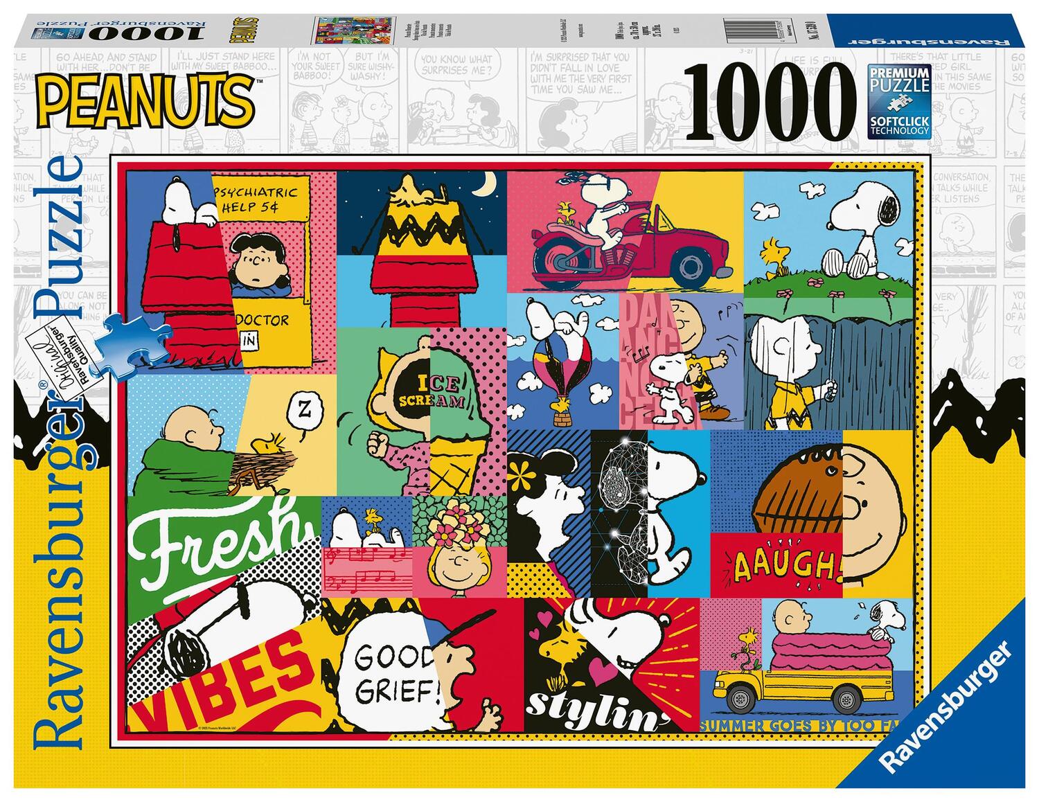 Cover: 4005556175390 | Ravensburger Puzzle 17539 - Peanuts Momente - 1000 Teile Snoopy...