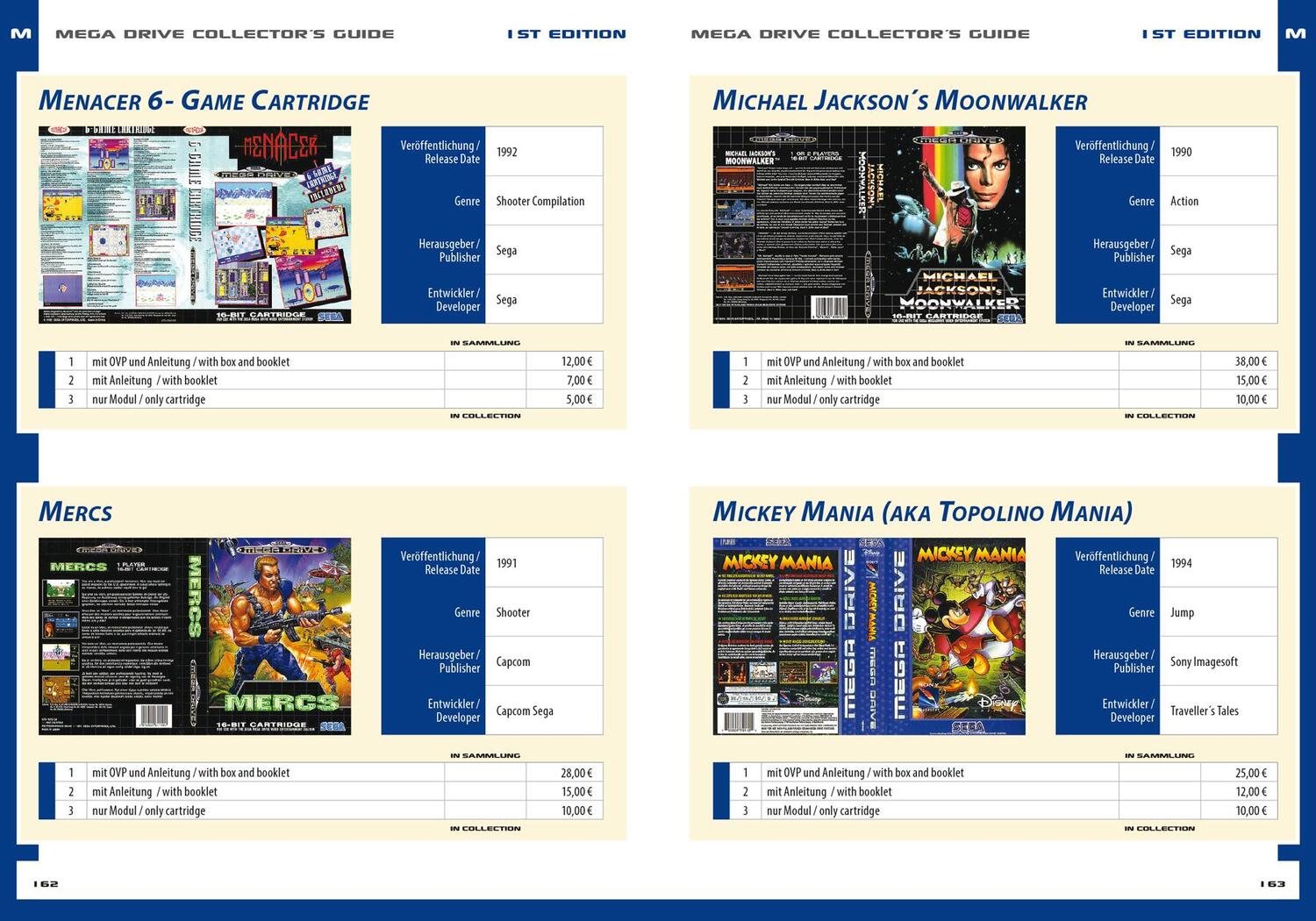 Bild: 9783944550138 | Mega Drive Collector´s Guide 1st Edition - Der Preisführer für eure...