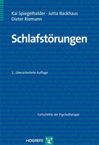 Cover: 9783801723453 | Schlafstörungen | Kai Spiegelhalder (u. a.) | Taschenbuch | VI | 2001