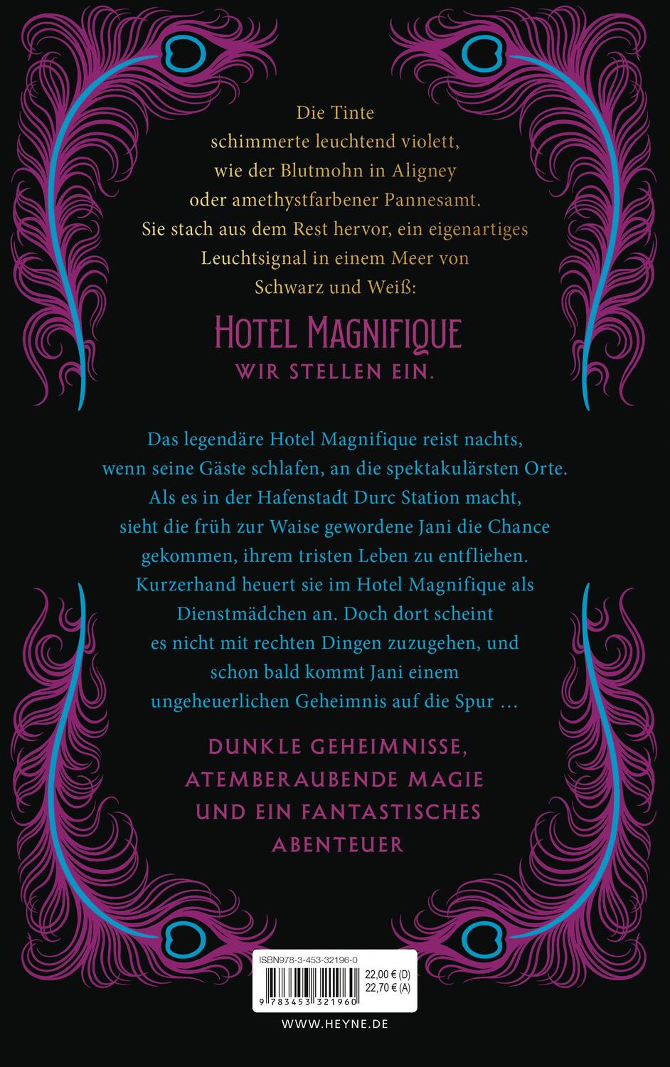 Bild: 9783453321960 | Hotel Magnifique - Eine magische Reise | Roman | Emily J. Taylor