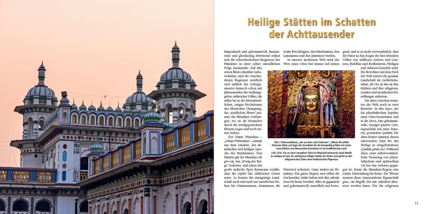 Bild: 9783800348787 | Heilige Plätze im Himalaya - Von Klöstern, Göttern und Heiligen in...