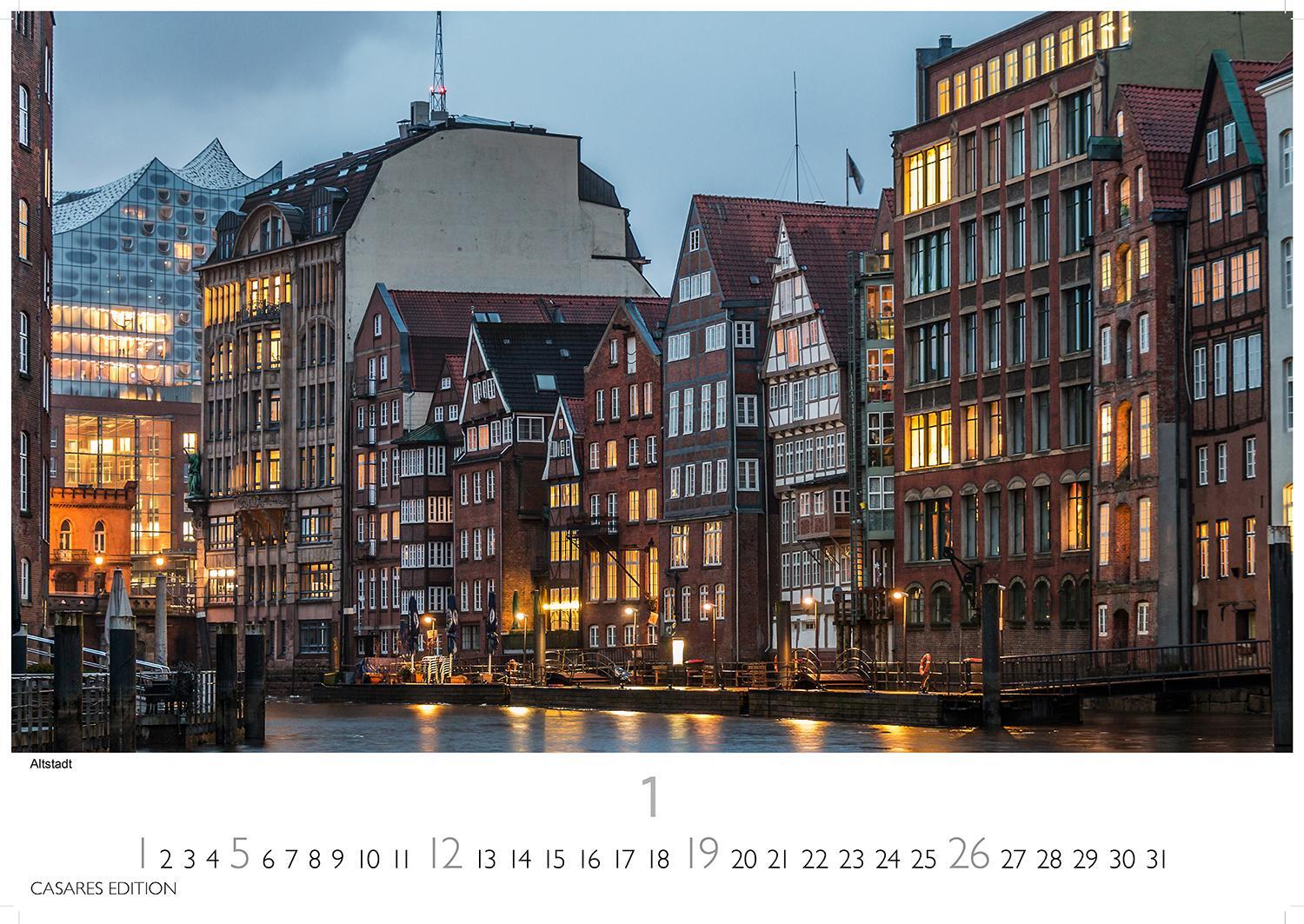 Bild: 9781835242971 | Hamburg 2025 S 24x35cm | Kalender | 14 S. | Deutsch | 2025