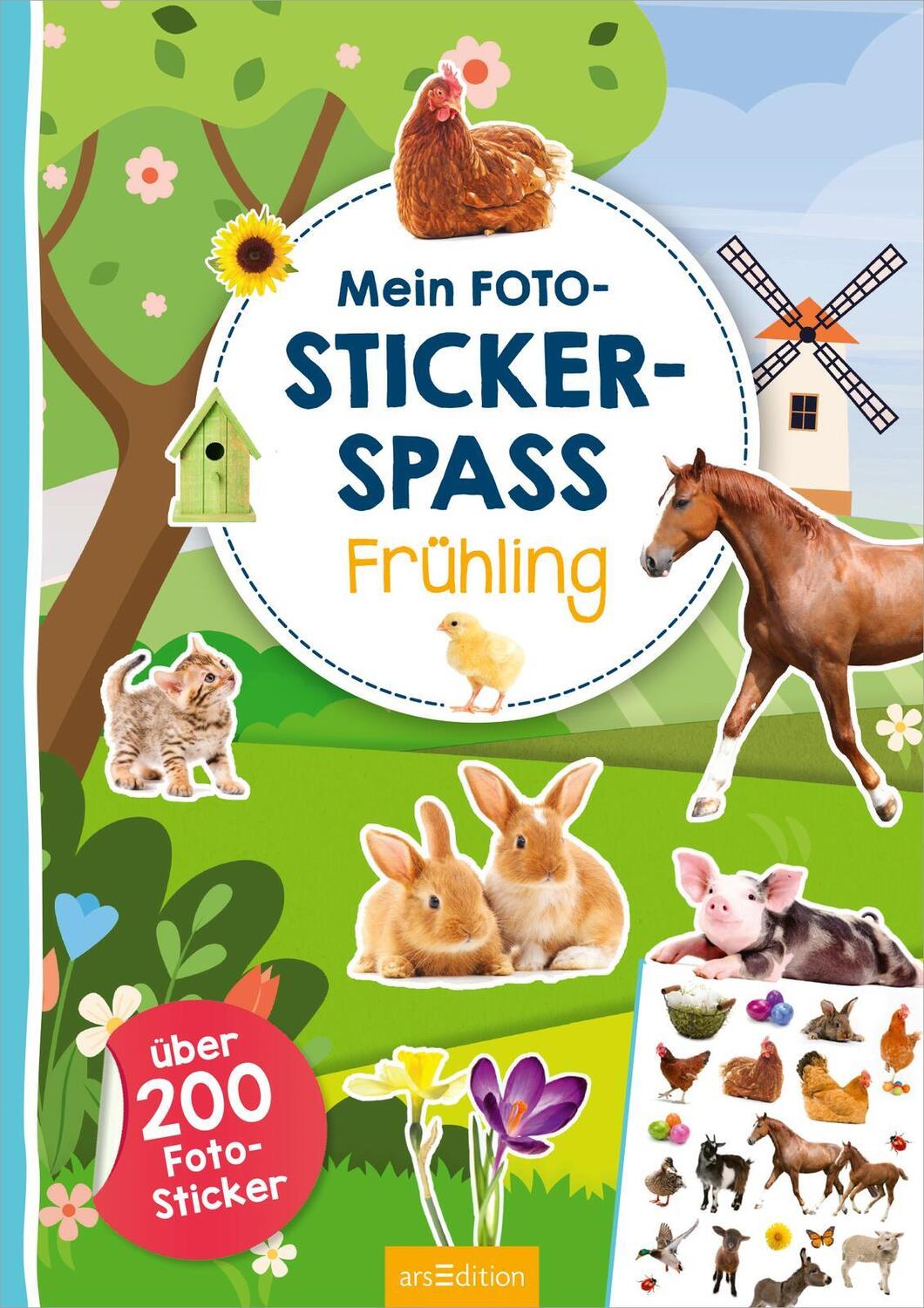 Bild: 9783845850863 | Mein Foto-Stickerspaß - Frühling | Über 200 Foto-Sticker | Taschenbuch