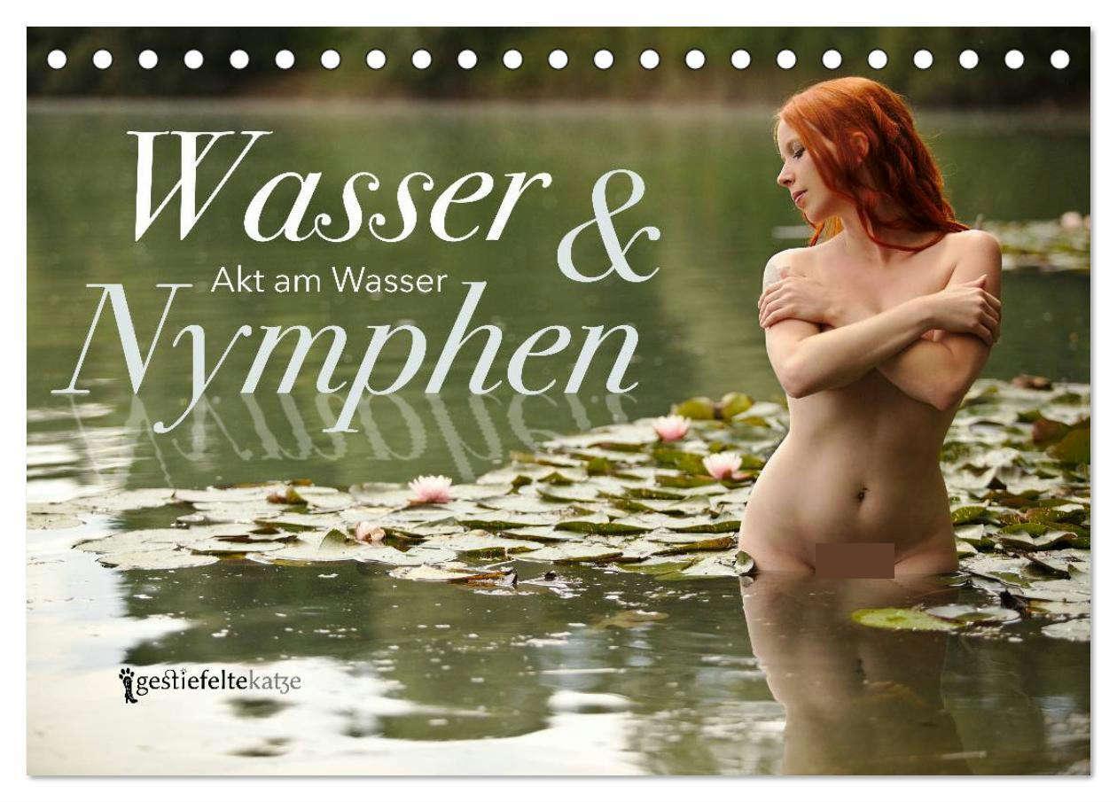 Cover: 9783675696334 | Wasser und Nymphen - Akt am Wasser (Tischkalender 2024 DIN A5...