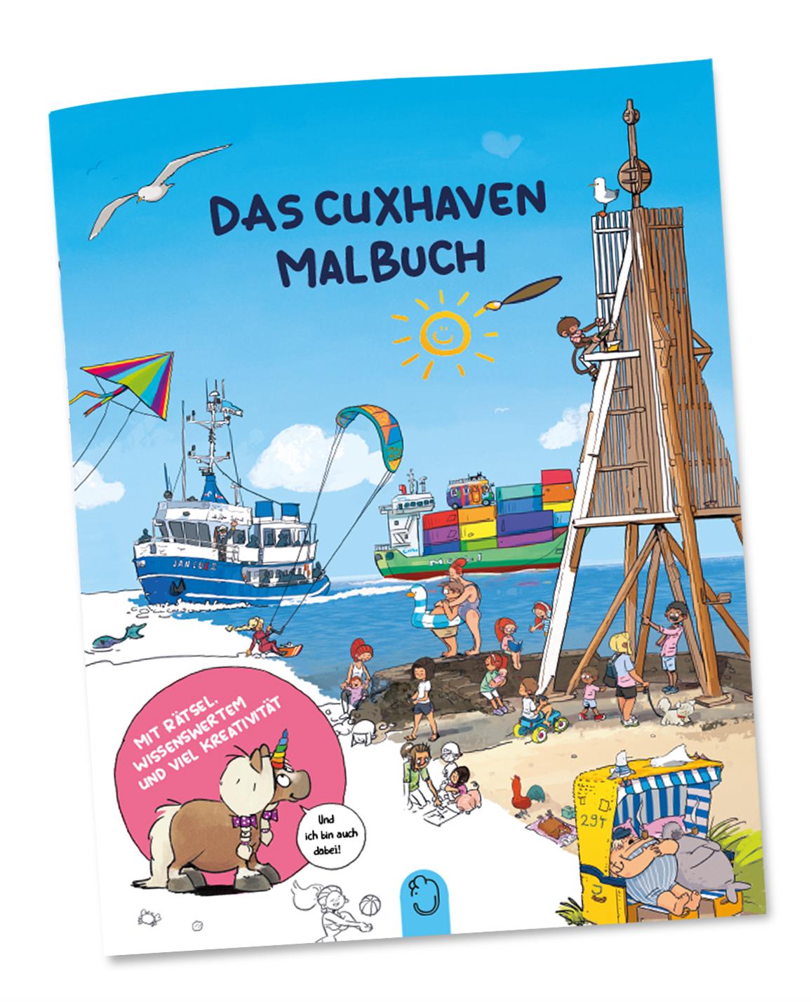 Cover: 9783988980038 | Das Cuxhaven Malbuch | Jannes Weber | Taschenbuch | Deutsch | 2023