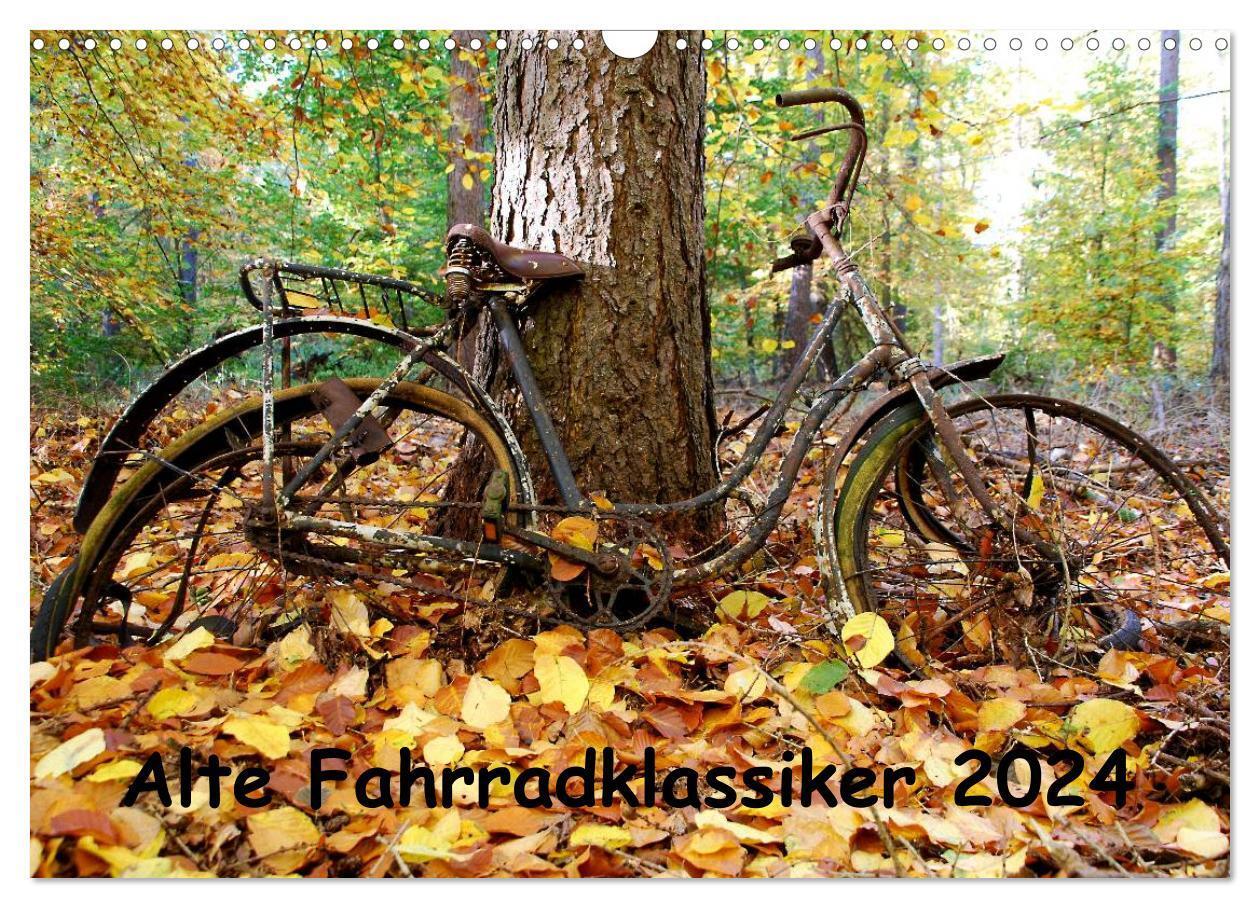 Cover: 9783383604584 | Alte Fahrradklassiker 2024 (Wandkalender 2024 DIN A3 quer),...